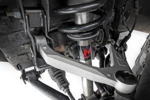 Chevrolet Silverado 1500 Suspension Lift Kit - Rough Country - 7 Inch Stamped Steel LCA, Forged UCA, Bracket, N3 Struts - '16-'18